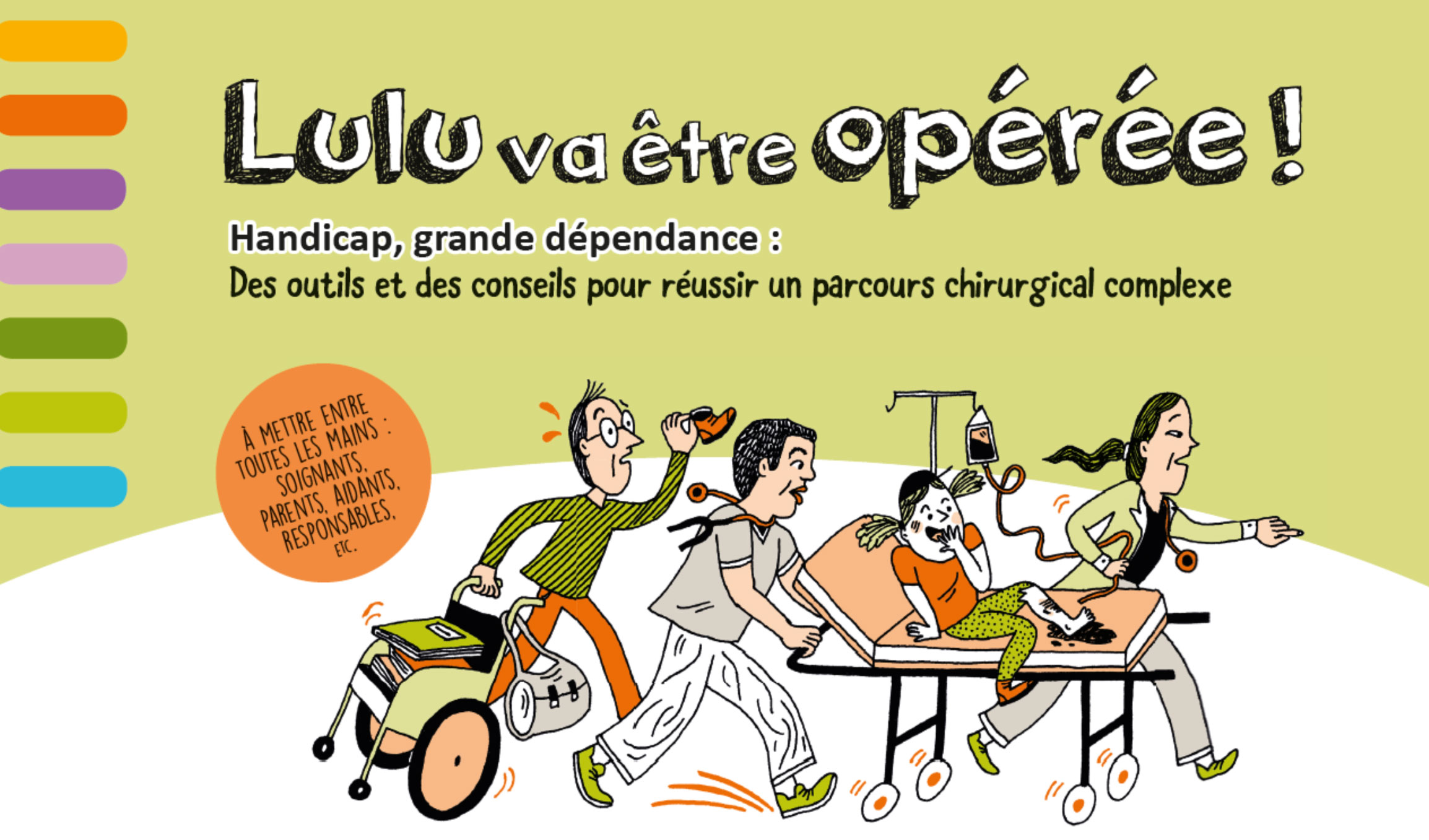 Couverture du livre Lulu va être opérée